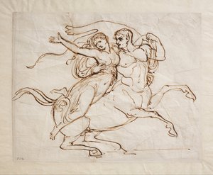 Nessus og Deianira av Bertel Thorvaldsen