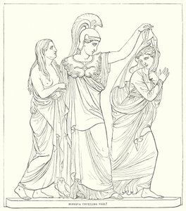 Minerva avduker Vice av Bertel after Thorvaldsen