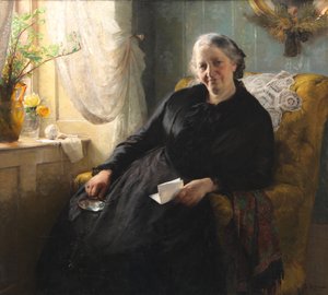 Portrett av Cecilie Trier, født Melchior