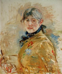 Selvportrett av Berthe Morisot