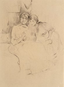 Tegnetime av Berthe Morisot