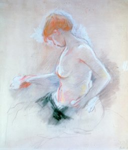 Naken av Berthe Morisot