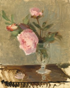 Peoner, ca. 1869. av Berthe Morisot