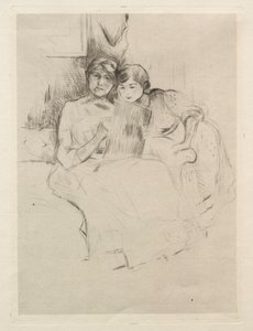 Skissering. av Berthe Morisot