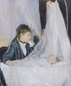 Vuggen av Berthe Morisot