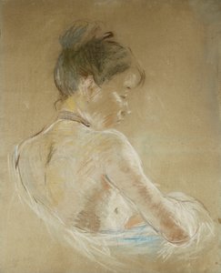 Ung jente med nakne skuldre; Ung jente med bare skuldre, 1885