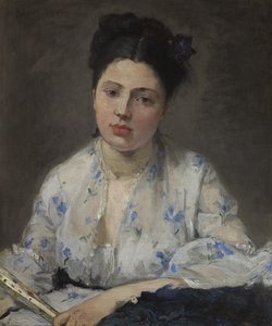 Ung kvinne 1871 av Berthe Morisot