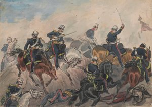 3rd Light Dragoons ved Ferozeshah av Bethune Donald Grant
