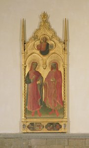 SS. Cosmas and Damian, 1429 (tempera og bladgull på panel)
