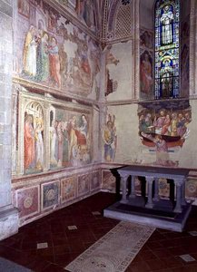 The Life of the Virgin, freskosyklus fra et apsiskapell av Bicci di Lorenzo