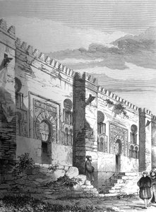 The Mezquita, Cordoba, Spania, 1849.