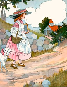 Mary Had a Little Lamb, av Blanche Fisher Wright