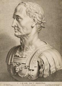 Julius Caesar, evig diktator, fra tolv kjente greske og romerske menn, ca. 1633