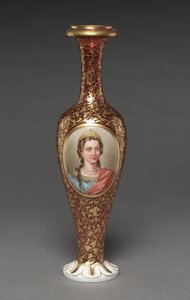 Vase av Bohemian School