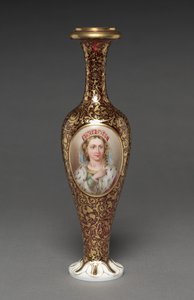 Vase, 1840-60 av Bohemian School