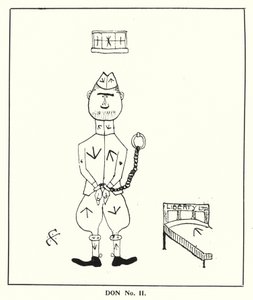 Oxford Quips: Don No II (litho) av Bohun Lynch