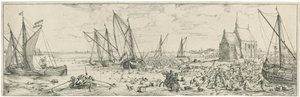 Mislykket angrep på Kallo festning, 1638 av Bonaventura Peeters (I)