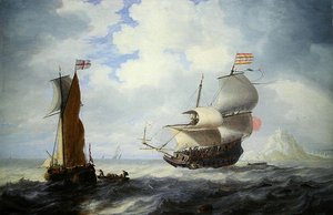 A Marine (olje på lerret)