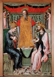 Kroningen av jomfruen og Kristus (maleri av Bonifacio Bembo