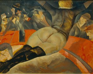 I sirkuset, ca. 1908 av Boris Dmitrievich Grigoriev