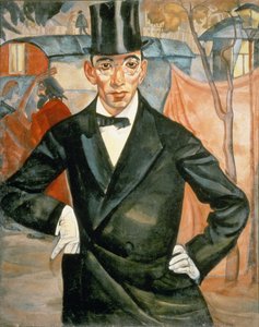 Portrett av Sherling, fra portrettsyklusen kalt 'The face of Russia', 1900