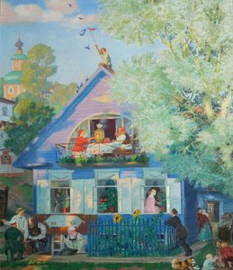 Lite blått hus, 1920