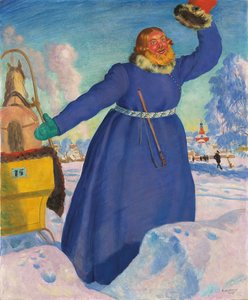 Kusken, 1923 av Boris Mikhailovich Kustodiev