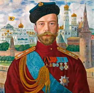 Tsar Nicholas II av Russland, 1915.