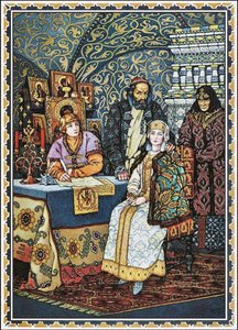 Boris Godunov og hans familie, 1927