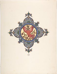 Firebird som Tsarevna, ca. 1925 av Boris Vasilievich Zvorykin