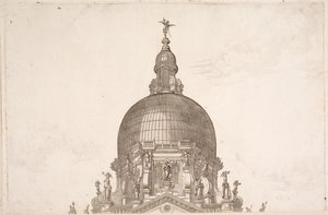 Prosesjon til Santa Maria della Salute 1631 av Boschini
