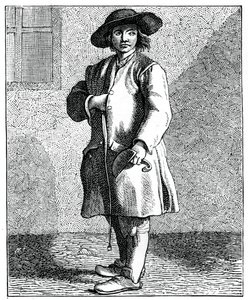 En skorsteinsfeier, 1737-1742. av Bouchardon