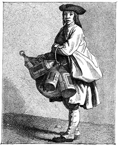 En lanternehandler, 1737-1742. av Bouchardon