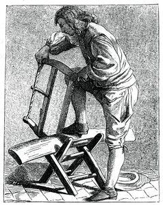 En vedskjærer, 1737-1742.