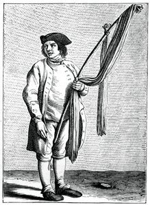 Mine fine støvlebånd!, 1737-1742. av Bouchardon