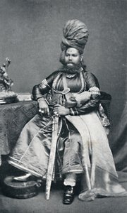 Maharaja av Panab, presidentskapet i Bombay, 1902