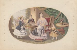 Hennes Majestet Dronning Victoria og familie