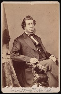 Portrett av Hamilton Fish 1808-1893, før 1893.