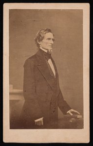 Portrett av Jefferson Davis 1808-1889, 1887.