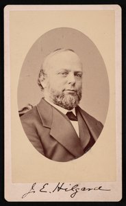 Portrett av Julius Erasmus Hilgard 1825-1891, 1875.