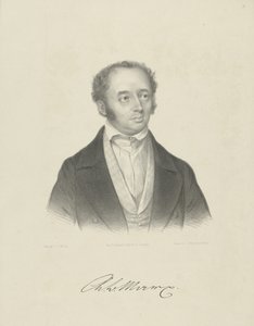 Portrett av Adolph Bernhard Marx 1795-1866, ca. 1830-1840.