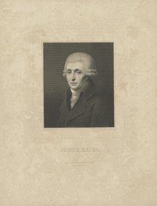 Portrett av komponisten Joseph Haydn 1732-1809, ca. 1827.
