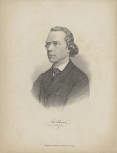 Portrett av pianisten og komponisten Carl Heinrich Carsten Reinecke 1824-1910, ca. 1850