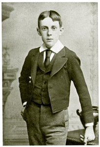 Aubrey Beardsley, i en alder av 13 år av British Photographer