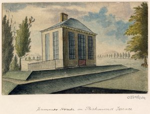 En serie skisser, utsikter i Storbritannia, kontinentet og Amerika 1772-1778 (akvarell) av British School