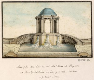 En serie skisser, utsikter i Storbritannia, kontinentet og Amerika 1772-1778 (akvarell) av British School