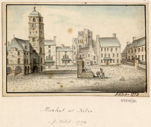 En serie skisser, utsikter i Storbritannia, kontinentet og Amerika 1772-1778 (akvarell) av British School