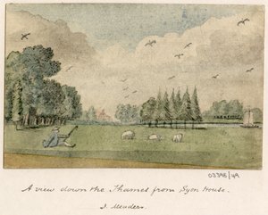 En serie skisser, utsikter i Storbritannia, kontinentet og Amerika 1772-1778 (akvarell) av British School