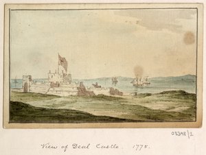 En serie skisser, utsikter i Storbritannia, kontinentet og Amerika 1772-1778 (akvarell) av British School