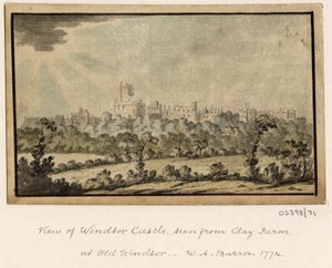 En serie skisser, utsikter i Storbritannia, kontinentet og Amerika 1772-1778 (akvarell) av British School